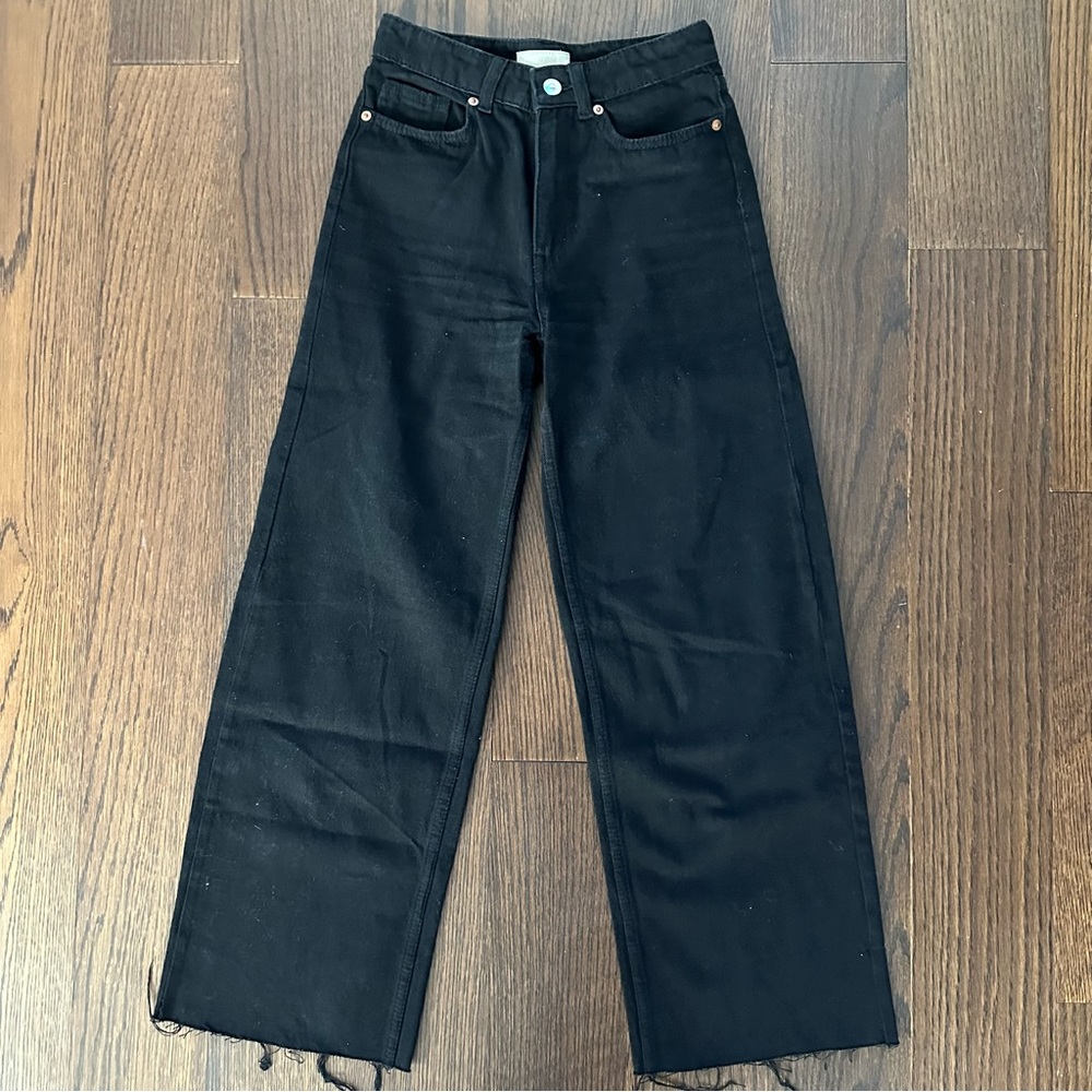 High Rise Wide Leg Jeans
